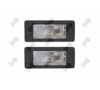Luce targa bilaterale 053-14-905LED ABAKUS per VW SKODA SEAT