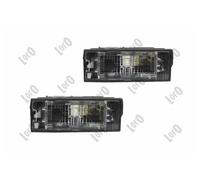 Luce targa bilaterale LED 042-22-905LED ABAKUS per RENAULT DACIA NISSAN OPEL