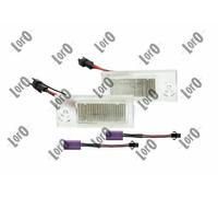 Luce targa bilaterale LED L03-210-0007LED ABAKUS per AUDI A6 C5