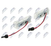 2x Luce targa Cofano/Sponda posteriore veicolo LED ELP-FR-001 NTY per FORD