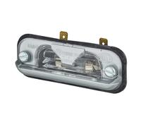 Luce Targa Destra 12 V C5W Alogena Glasklar HELLA per u.a. HYMER