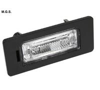 LUCE TARGA DESTRA/SINISTRA-CON LAMPADINA PER SKODA FABIA 04/10-12/14