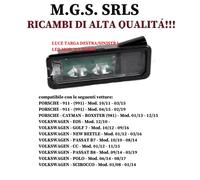 LUCE TARGA DESTRA/SINISTRA LED VOLKSWAGEN - CC - Mod. 01/12 - 11/15