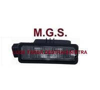 LUCE TARGA DESTRA/SINISTRA PER VOLKSWAGEN AMAROK 06/12-10/16