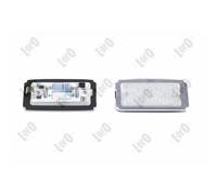 Luce Targa Entrambi i Lati Adatto A per Fiat 500 C 312_1.2 0.9 312 1.4