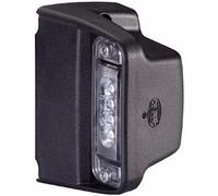 Luce Targa Esterna 12 V LED Vetro Trasparente HELLA 4 LED 66x93x63 mm