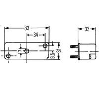 Luce targa HELLA 2KA 003 168-021