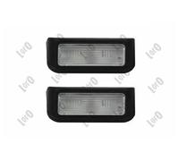Luce targa LED 009-31-905LED ABAKUS per PEUGEOT FIAT CITROËN TOYOTA
