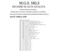 LUCE TARGA LED BMW VERIFICARE COMPATIBILITA PROPRIA VETTURA