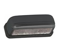 LUCE TARGA NERA ALOGENA OMOLOGATA UNIVERSALE MOTO SCOOTER