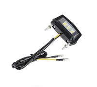 Luce targa, Riloer 12V LED Lampade targa posteriori Luci posteriori bianche per targa per motocicli