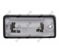 Luce targa Sx 003-07-901 ABAKUS per AUDI A5 Q7 A3 Sportback A5 Sportback A4 B6