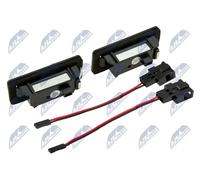 2x Luce targa Sx LED ELP-AU-001 NTY per AUDI SKODA VW