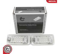 Luce targa Sx per BMW 3