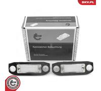 Luce targa Sx per VOLVO C70 S40 S60 S80 V50 V60 V70 XC60 XC70 XC90