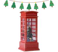 Luce telefonica di Londra - 2.01x2.01x4.72 Pollici Lampada Notturna Booth | Regalo per Il Festival del Balcone per Il Balcone per Matrimoni del Soggiorno con Batteria