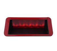 Luce terzo freno posteriore auto montaggio universale rosso 5 LED coda posterior