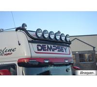 Luce Tettuccio Barra + Tondo Nero Punti Per Scania 4 Series topline Trucks -