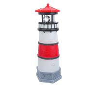Luce Torre Solare da Esterno in Resina, 30 Cm | Design Realistico a Torre, Effetto Romantico, Adatta per Cortili e Spazi Verdi, Elevata Conversione Fotovoltaica