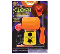 Luce-Up Clown Plastica & Acciaio Inox Zucca Intaglio Kit Con Suoni