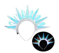 Luce Up Fascia Per La Fase Spettacoli Festival Hairband Colore Hairhoop Femminile Elegante Partito Raccolta LED Copricapo