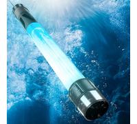 Luce UV per Stagno 32W per 200-2000 Galloni, Luce UV per Acquario, Chiarificatore UV per Acqua per Stagno, Tuffo Freddo, Stagno Koi, Acquario, Piscina e Vasca per Pesci per il Controllo delle Alghe