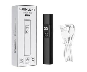 Luce UV per unghie - Lampada per unghie a LED | Lucas LED per unghie in gel | USB Luce per unghie Handheld Ricaricabile | Lampada UV in gel per display digitale con 2 modalità di sincronizzazione o