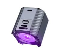 Luce UV, torcia portatile in gel per unghie, lampada UV per manicure con impostazione timer ricarica USB, lampada UV LED per unghie per la casa
