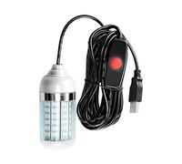Luce Verde Per La Subacquea - Illuminazione USB impermeabile | Lampada Subacquea Sommersa A LED Da - Adatto Ad Esterno Piscina Fiume Barca Ghiaccio Molo Kayak Crappie Bass Trota Gamberetti Snook