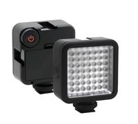 Luce video a LED brillante, pannello portatile dimmerabile con 49 LED per illuminazione della fotocamera, per fotocamere DSLR e altre fotocamere DSLR.