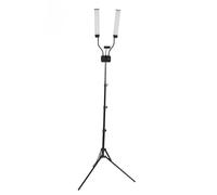 Luce Video a LED, Luce di Riempimento per Fotografia a Doppio Braccio Dimmerabile 45W 3200-5600K con Supporto per Treppiede Regolabile per Telefono Kit di Luci a LED Staccabili