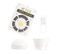 Luce Video A LED Luminosa Da 100 W Design Portatile 2800 6800 K Temperatura Regolabile Per Creatori Contenuti Luce Video Per Scene Notturne