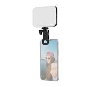 Luce video a LED Magnetica Luce di riempimento LED 2500K 9000K Dimmabile Videference Light per la fotocamera DSLR DSLR del telefono cellulare Tablet incorporato con clip e