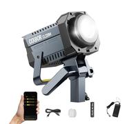 Luce Video, COLBOR CL220M Lite 220W Video Light 5600K Daylight CRI96+ 10,800Lux@1m COB Luce Studio con APP Attacco Bowens 7 Effetti di Illuminazione per Fotografia
