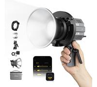 Luce Video, COLBOR CL60M 65W COB Video Light Uscita Continua 5600K CRI97+ Illuminazione 7Effetti di Luci LED Lampada supporto Bowens Mount APP per Studio Fotografico(550g), Luce-Video-Led-Studio-Light