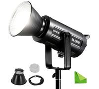 Luce video LED GODOX SL150III, SL150W III 5600±200K luce continua, 73600Lux, CRI 96+, TLCI 97+, supporto Bowens con 8 effetti FX e modalità silenziosa per YouTube, streaming, fotografia in studio