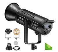Luce video LED GODOX SL300III, SL300W III 5600±200K luce continua, 99300Lux@1M, CRI 96+, TLCI 97+, supporto Bowens con 8 effetti FX e modalità silenziosa per YouTube, streaming, fotografia in studio