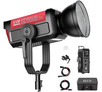 Luce video LED GVM Pro SD500B da 500 W, set di illuminazione video bicolore da 61600 lux/1 m, luce continua per fotografia a LED per studi di film video YouTube CRI 97+, 2700K-6800K