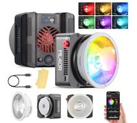 Luce video LED portatile GODOX ML40R, luce video LED RGB portatile da 40W, intervallo di temperatura di colore da 1800K a 10000K per la fotografia