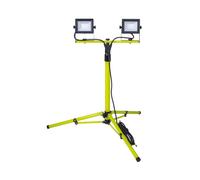 Luceco ECO Tripod Twin Head Luce Da Lavoro 2x20W 5000K Cavo 3m EFLDTT20B50-05