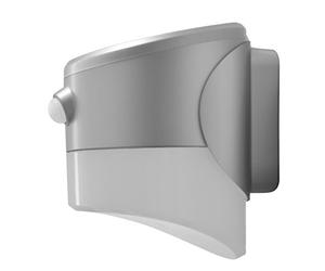 Luceco LED Lampada da Parete, Faretti IP44 Impermeabile, 200lm Illuminazione Sensori Movimento, Luce da Esterno Per Giardino, Grigio