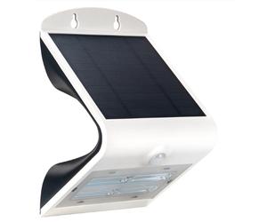 Luceco LEXS40W40 Proiettore solare LED IP44 + crepuscolare + IR