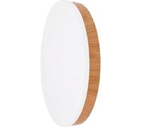 Luceco PLAFON Decorativo IP54 15W 1400lm CCT Interno Ø33 Legno