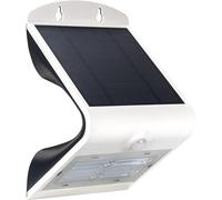 Luceco Solar Guardian applique angolare per esterni, con sensore di movimento PIR, 3,2 Watt, nero