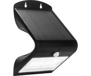 Luceco Solar Guardian applique angolare per esterni, con sensore di movimento PIR, 6,8 Watt, bianco