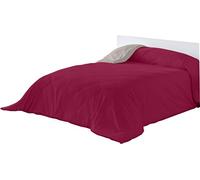 lucena cantos el calor que no pesa Lucena Cantos - Copripiumino 300 x 270, bicolore bordeaux/grigio chiaro