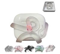 (lucency)Custodia protettiva per auricolari wireless Creative Snake, custodia in silicone