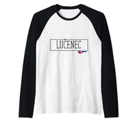 Lucenec Country Slovakia Viaggio in famiglia Slovacco Uomini Donne Maglia con Maniche Raglan