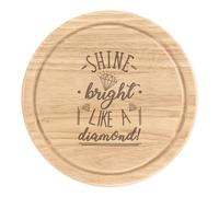 Lucentezza Brillante come un Diamante Rotondo Tagliare Formaggio Tavola