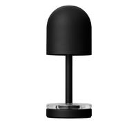 LUCEO Lampada da Tavolo Portatile Nero/Trasparente